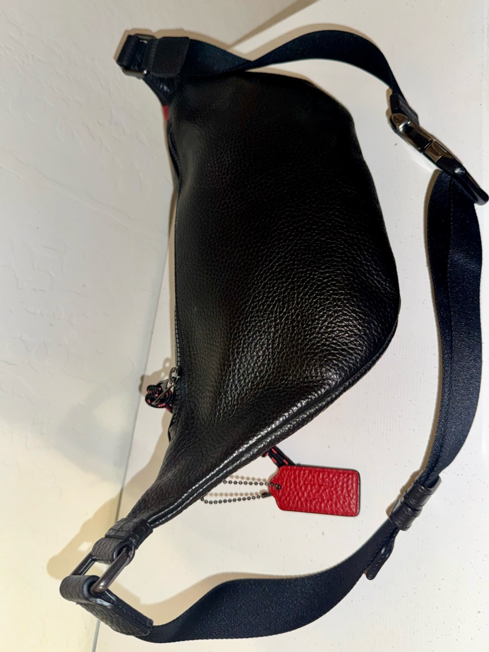 Coach x Guang Yu Warren Belt Bag - red/black Graffiti Style Rexy 2020 - like New - Picture 16 of 16